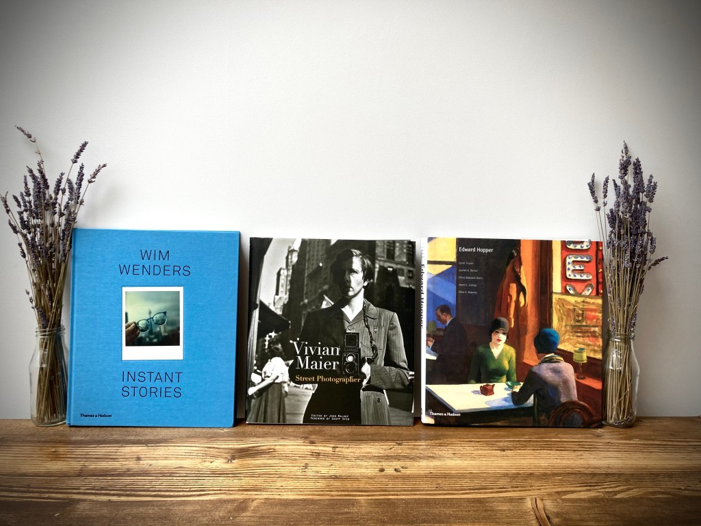 Coffee table books, Wim Wenders, Vivian Maier, Edward Hopper, art and photography books