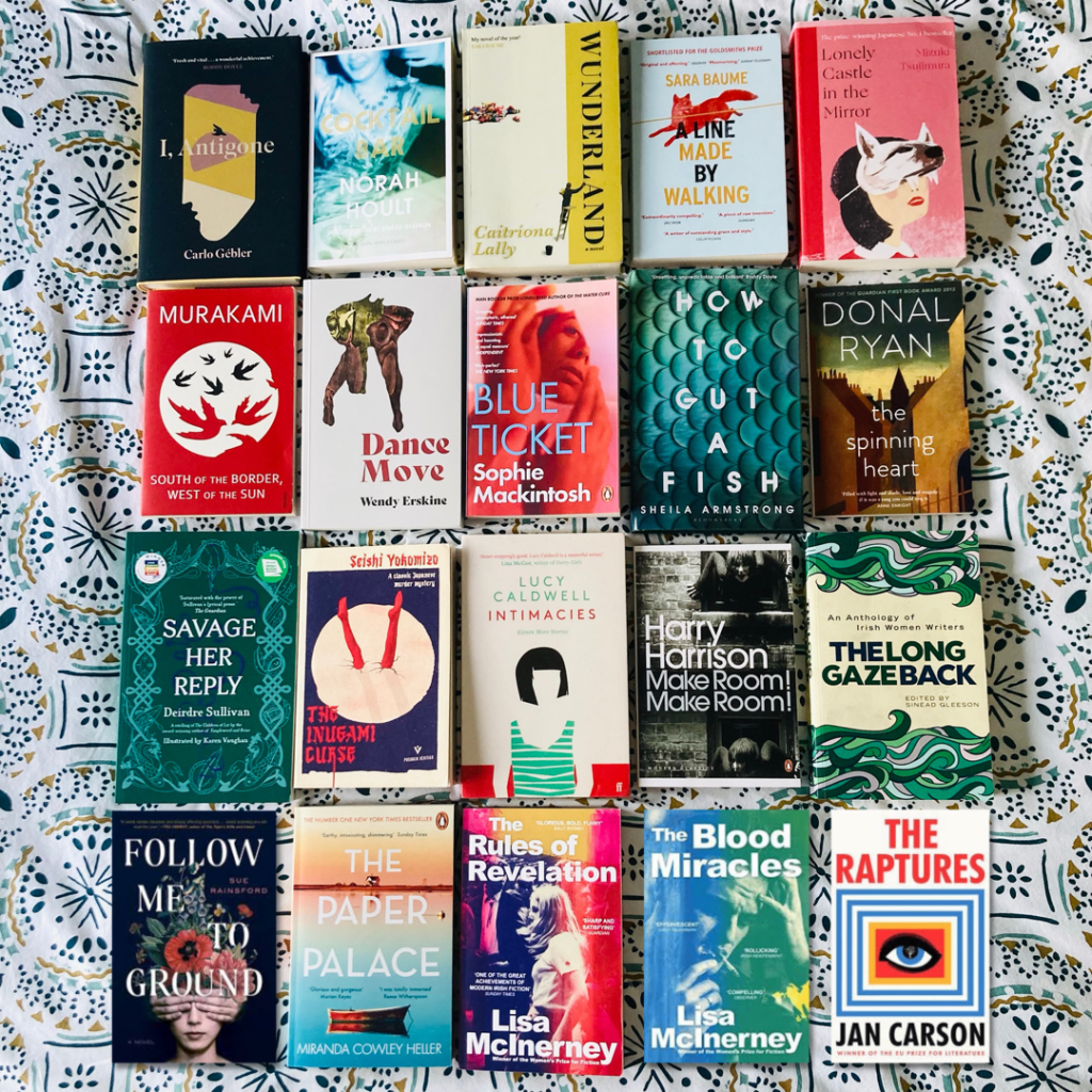 Selection of 20 books as part of 20 books of summer reading challenge. 